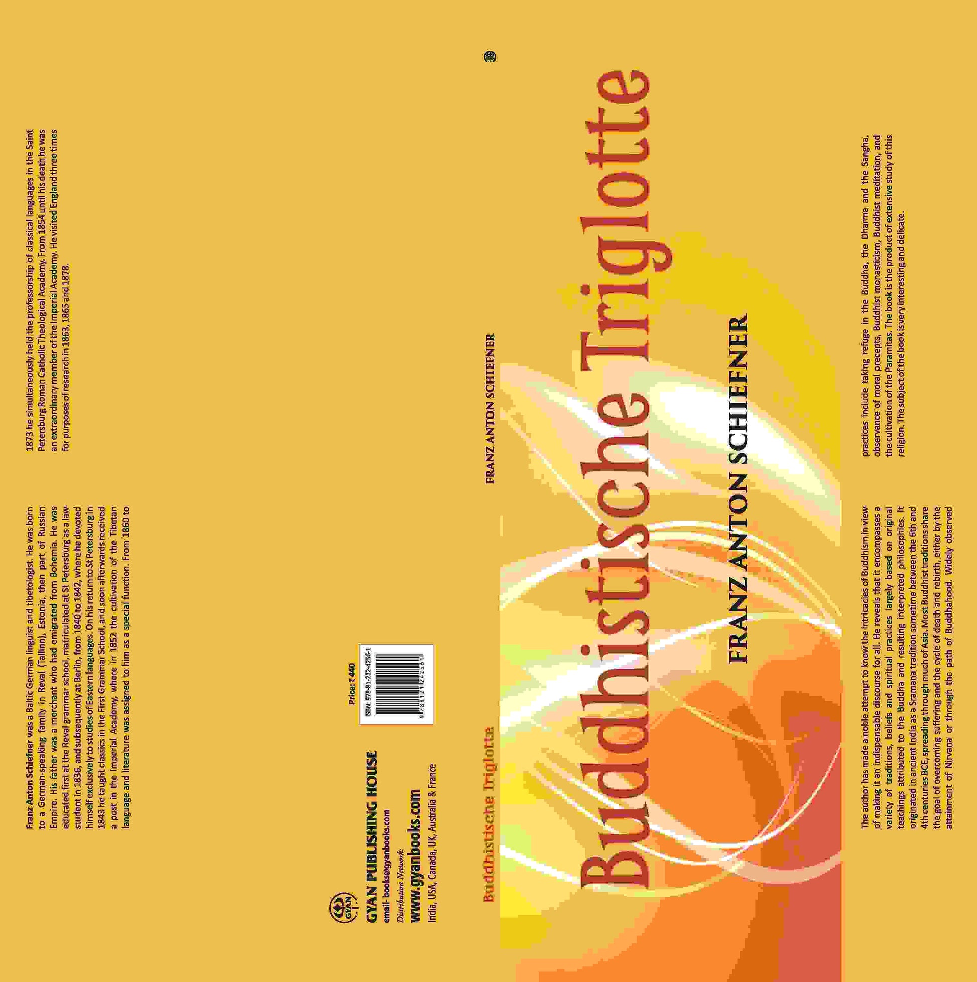 Buddhistische Triglotte D. H. Sanskrit - Tibetisch - Mongolisches Worterverzeichniss - Gyan Books 