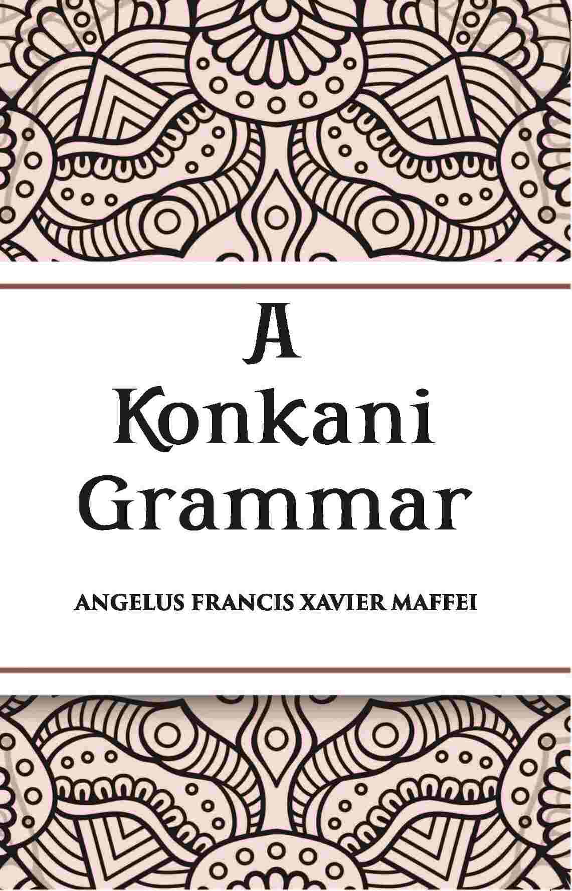 A Konkani Grammar - Gyan Books 