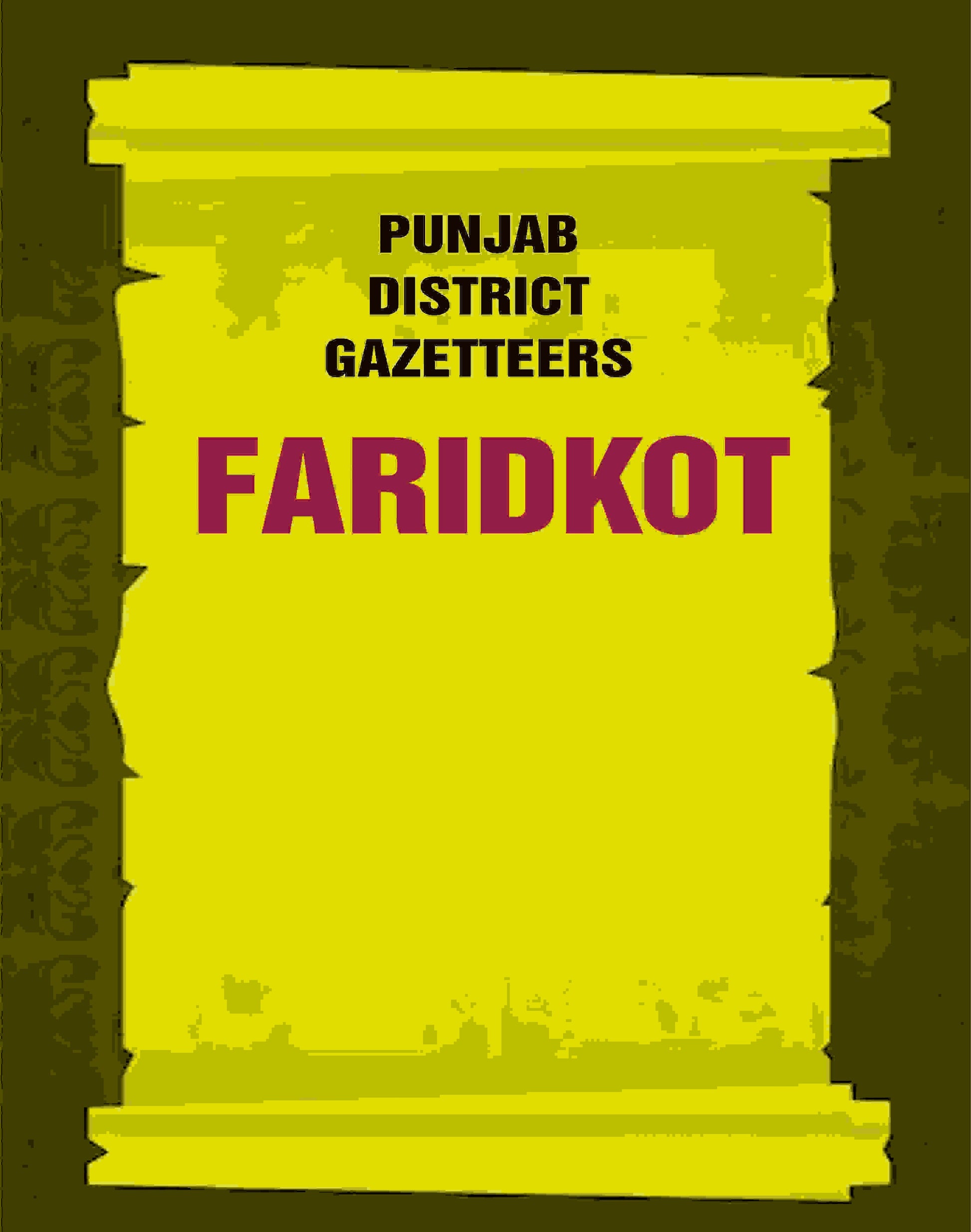 Punjab District Gazetteers: Faridkot 5th - Gyan Books 