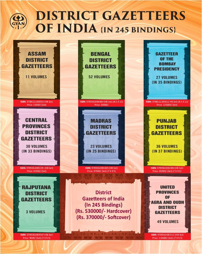 District Gazetteers of India (In 245 Bindings) In 245 Bindings - Gyan Books