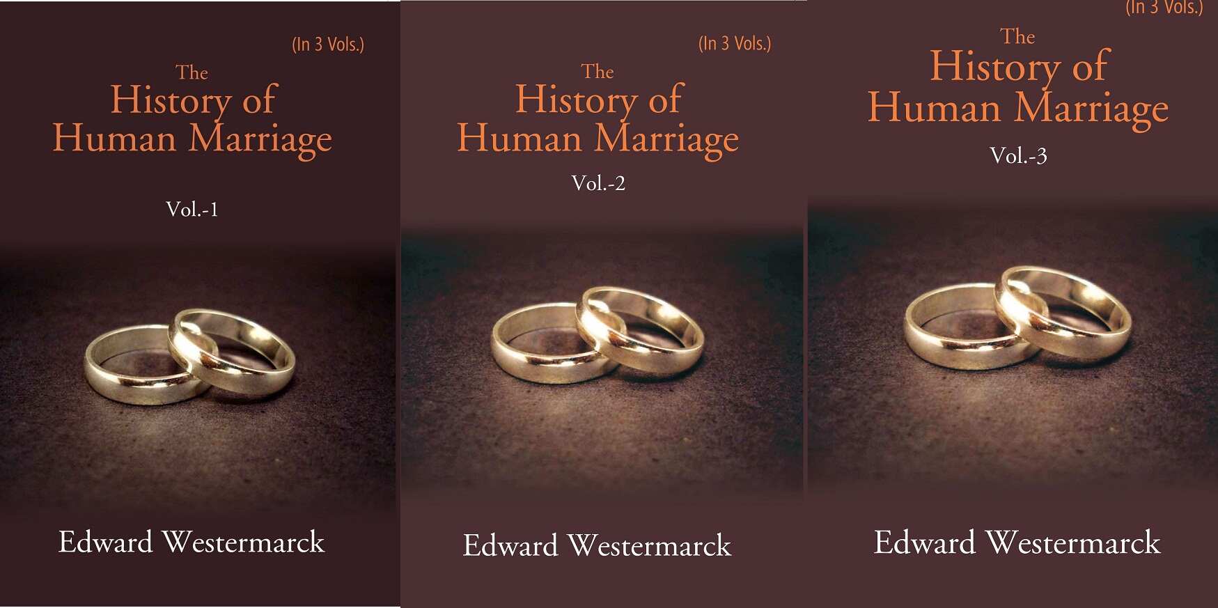 The History of Human Marriage Volume 1st - Gyan Books 