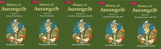 History of Aurangzib 5 Vols. Set - Gyan Books 