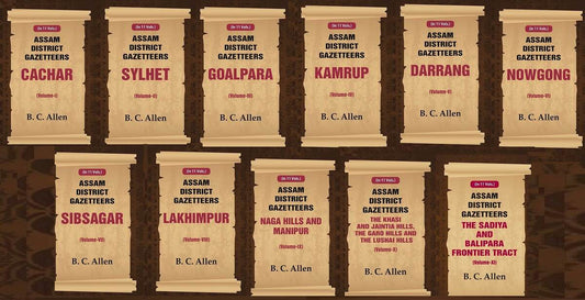 Assam District Gazetteers 11 Vols. Set - Gyan Books