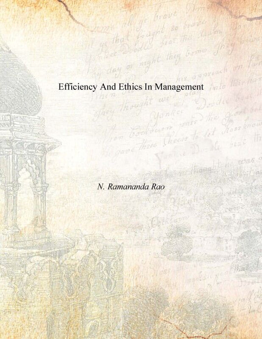 Efficiency and Ethics in Management - Gyan Books 