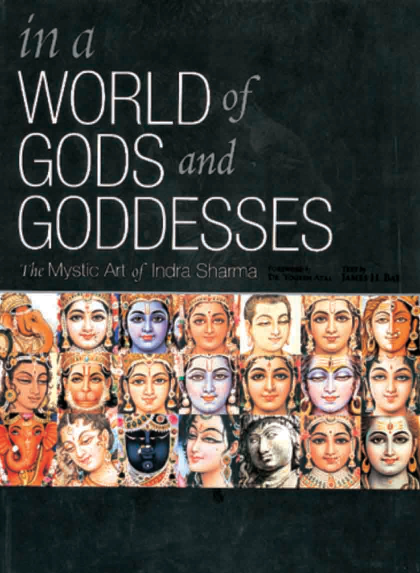 In a World of Gods and Goddesses : The Mystic Art of Indra Sharma by Dr Yogesh Atal - Om Books - Distacart