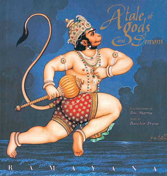 Ramayana : A Tale of Gods and Demons by B.G. Sharma - Om Books - Distacart