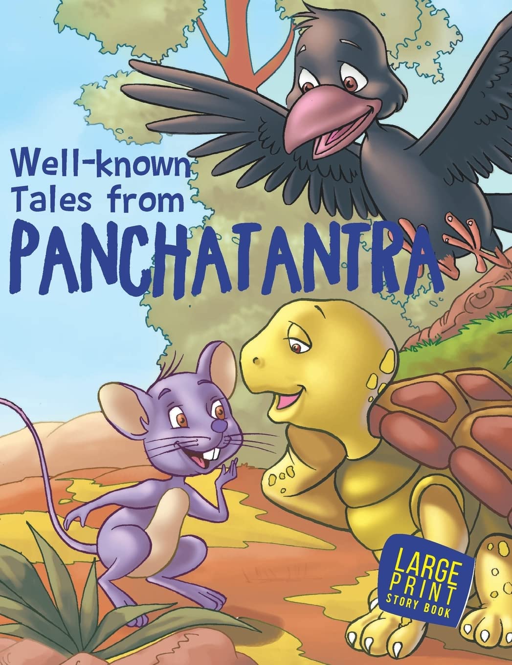 Well known tales from Panchatantra : Large Print - Om Books 