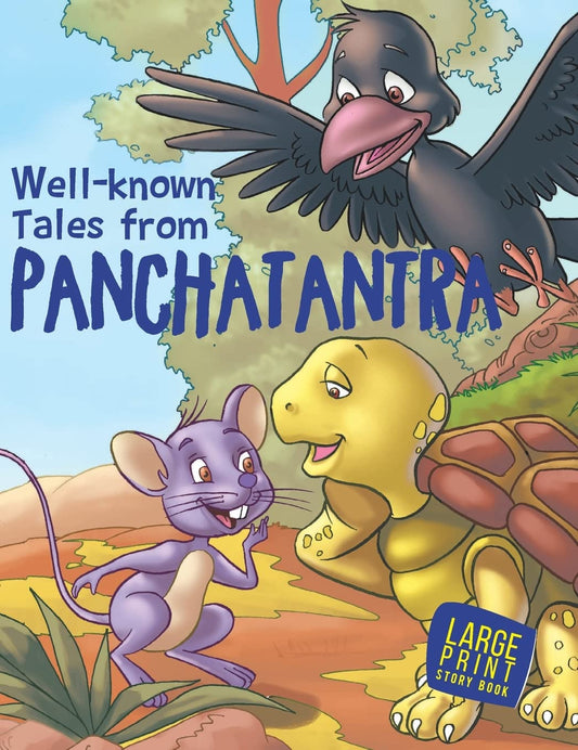 Well known tales from Panchatantra : Large Print - Om Books 