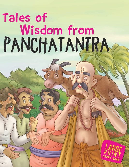 Tales of Wisdom from Panchatantra : Large Print - Om Books
