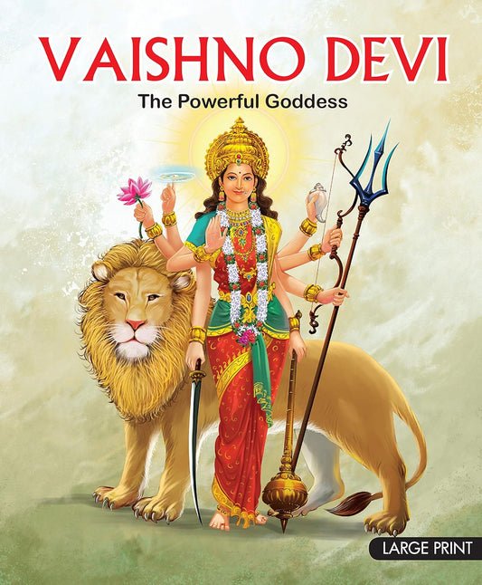 Vaishno Devi The Powerful Goddess : Large Print - Om Books  Grab2Buy Om Books Grab2Buy