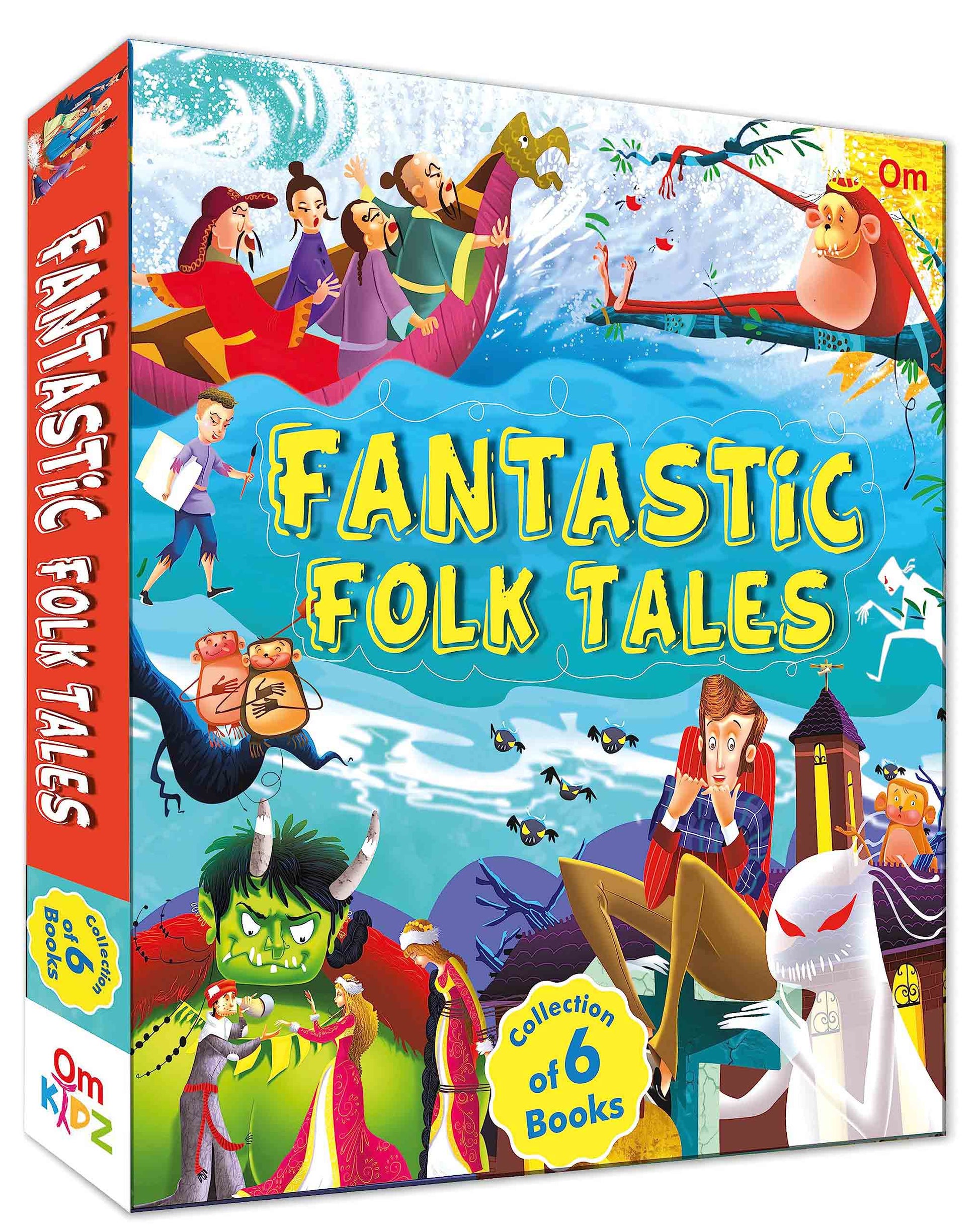 Fantastic Folktales - Box set - Om Books
