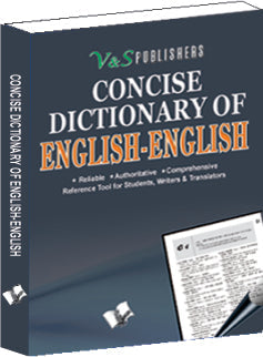 Concise English - English Dictionary (Pocket Size) by V&S Editorial Board