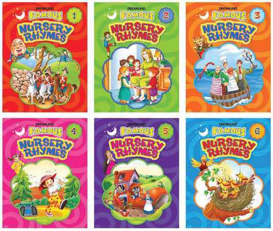 Dreamland Famous Nursery Rhy. - 1 to 6 (pack)