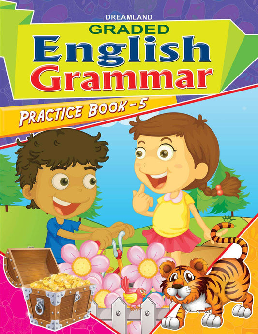 Dreamland Graded English Grammar Practice Book - 5