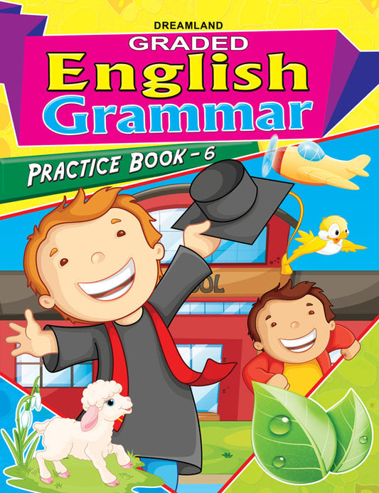 Dreamland Graded English Grammar Practice Book - 6