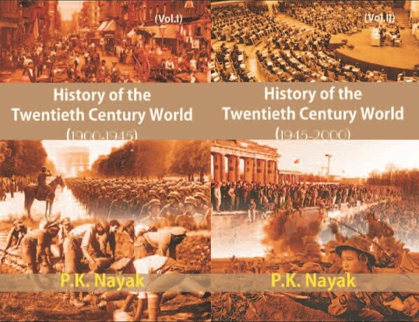 History of the Twentieth Century World (1900-1945) (1945-2000) 2 Vols. Set - Gyan Books 