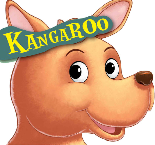 Kangaroo : Cutout Board Book - Om Books 