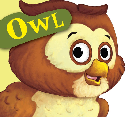 Owl : Cutout Board Book - Om Books