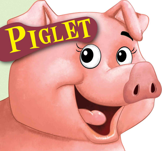Piglet : Cutout Board Book - Om Books 
