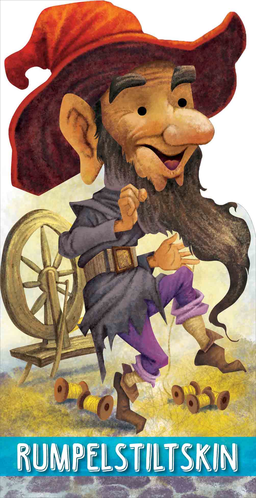 Rumpelstiltskin : Cutout Story Book - Om Books 