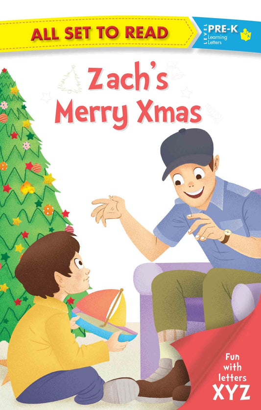 All set to Read fun with Letter XYZ Zachs Merry Xmas - Om Books 