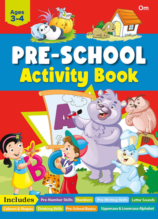 Jumbo Smart Scholars Pre-School Workbook - Om Books