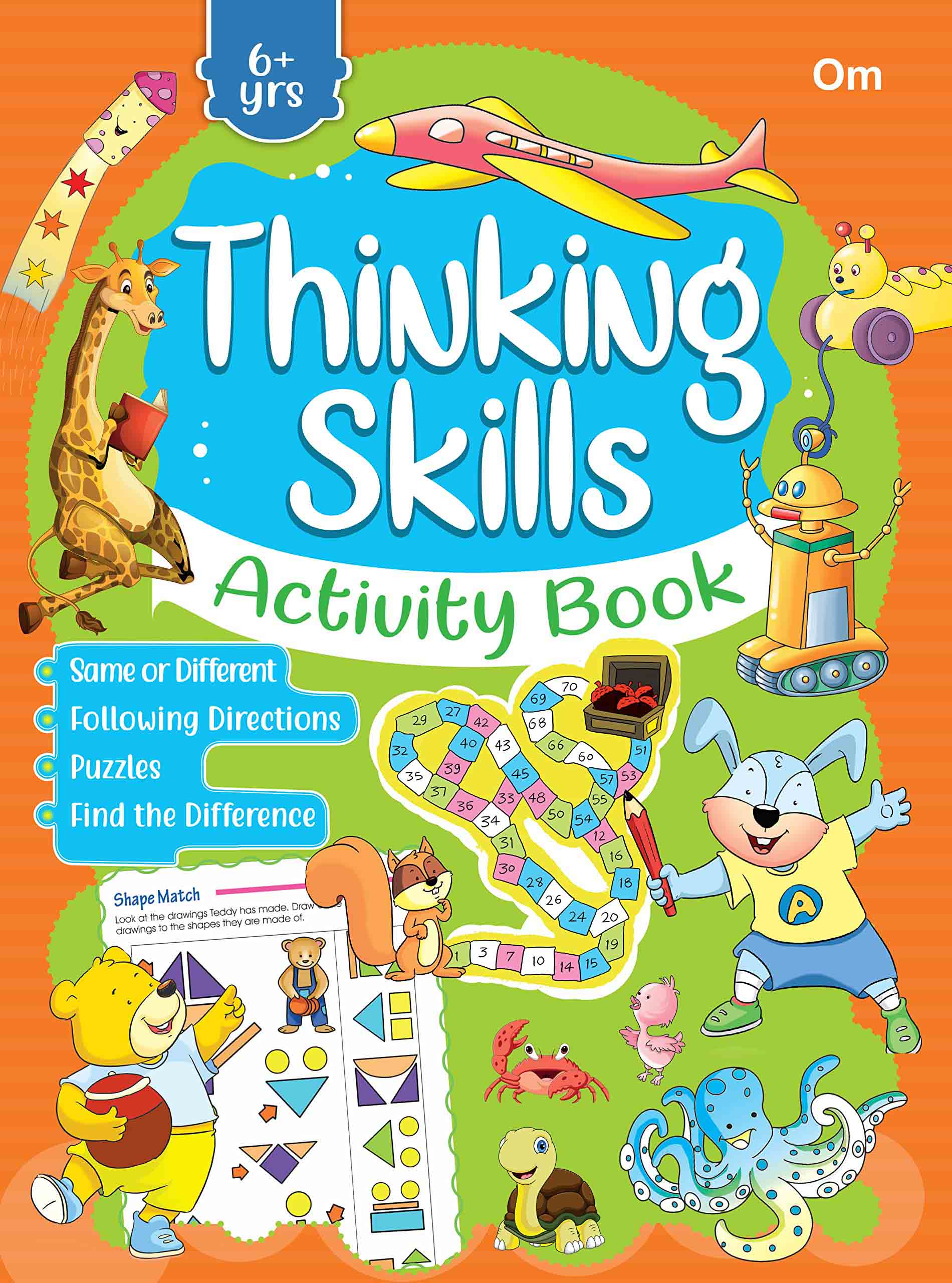 Thinking Skills Activity Book - Om Books  Grab2Buy Om Books Grab2Buy