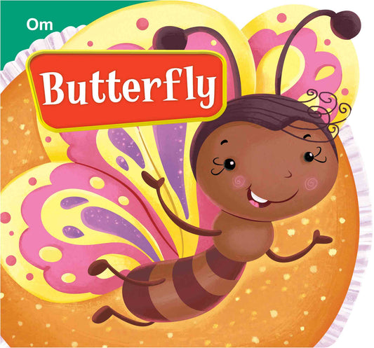 Butterfly : Cutout Board Book - Om Books 