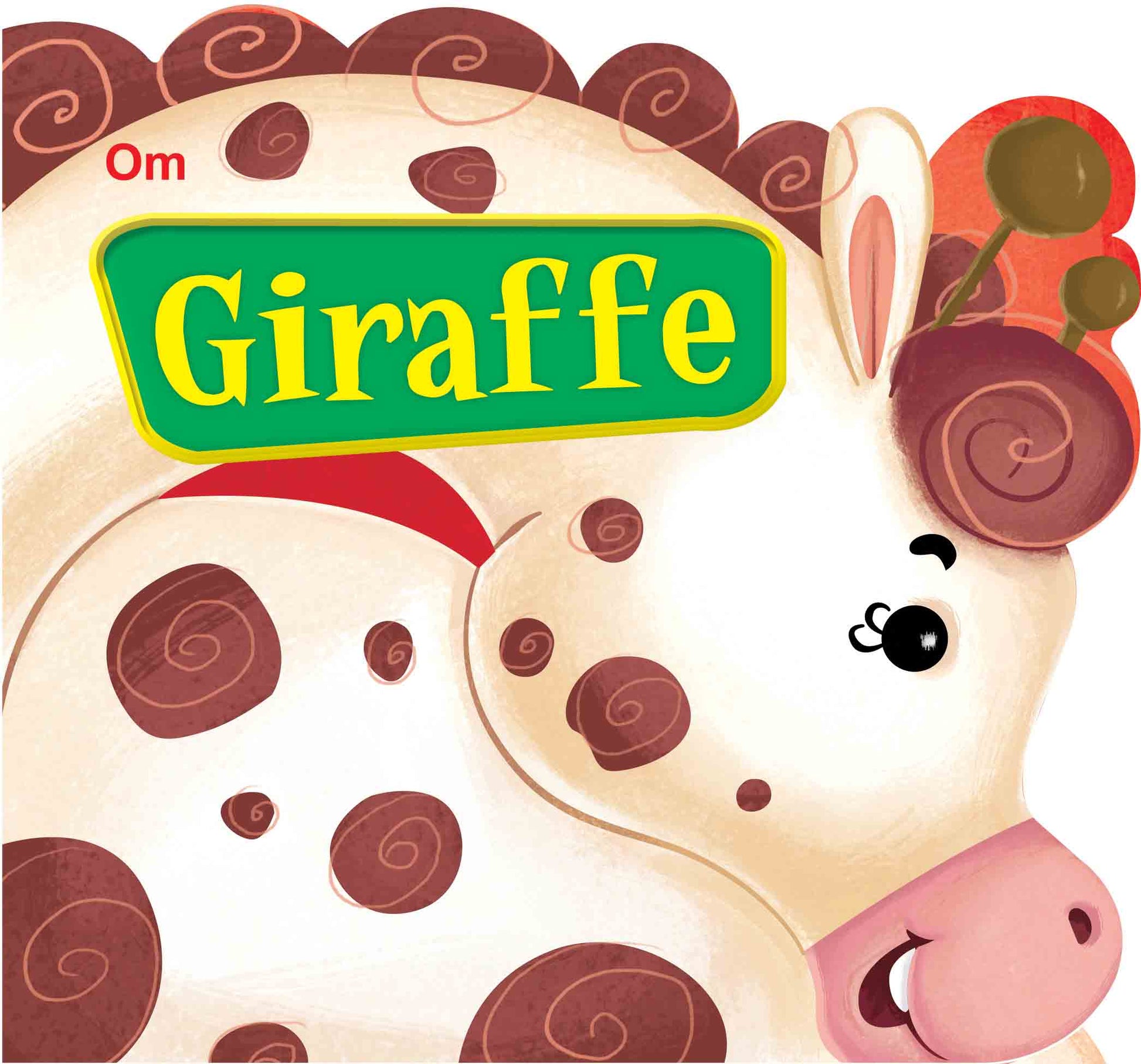 Giraffe : Cutout Board Book - Om Books 