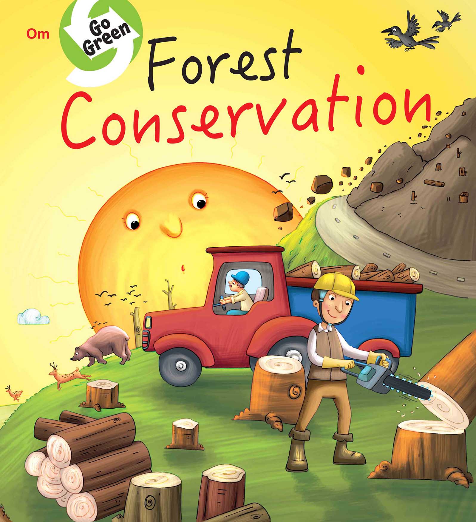 Go Green : Forest Conservation - Om Books 