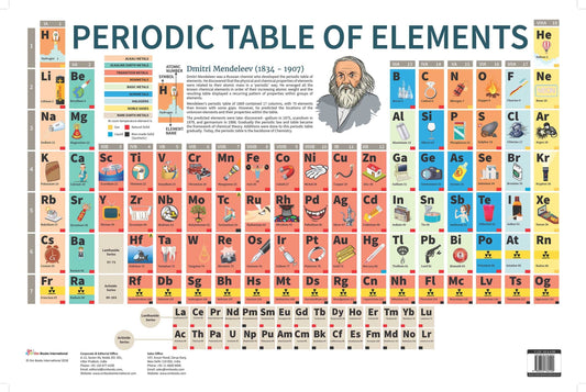 Periodic Table of Elements : Charts - Om Books