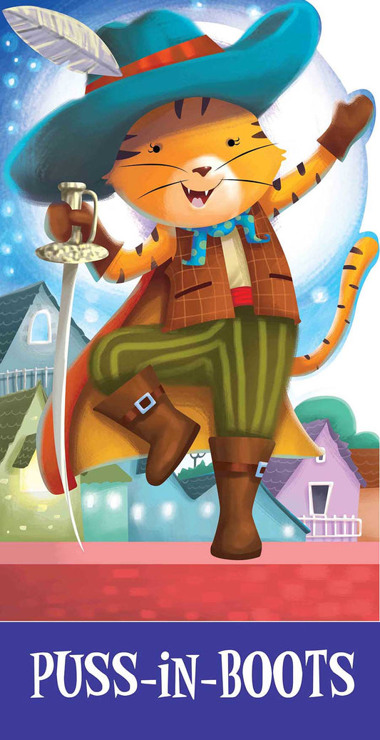 Puss-in-Boots : Cutout Story Book - Om Books 
