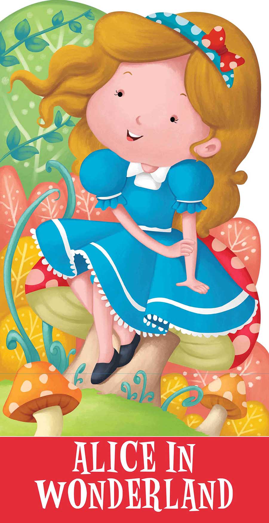 Alice in Wonderland : Cutout Story Book - Om Books 