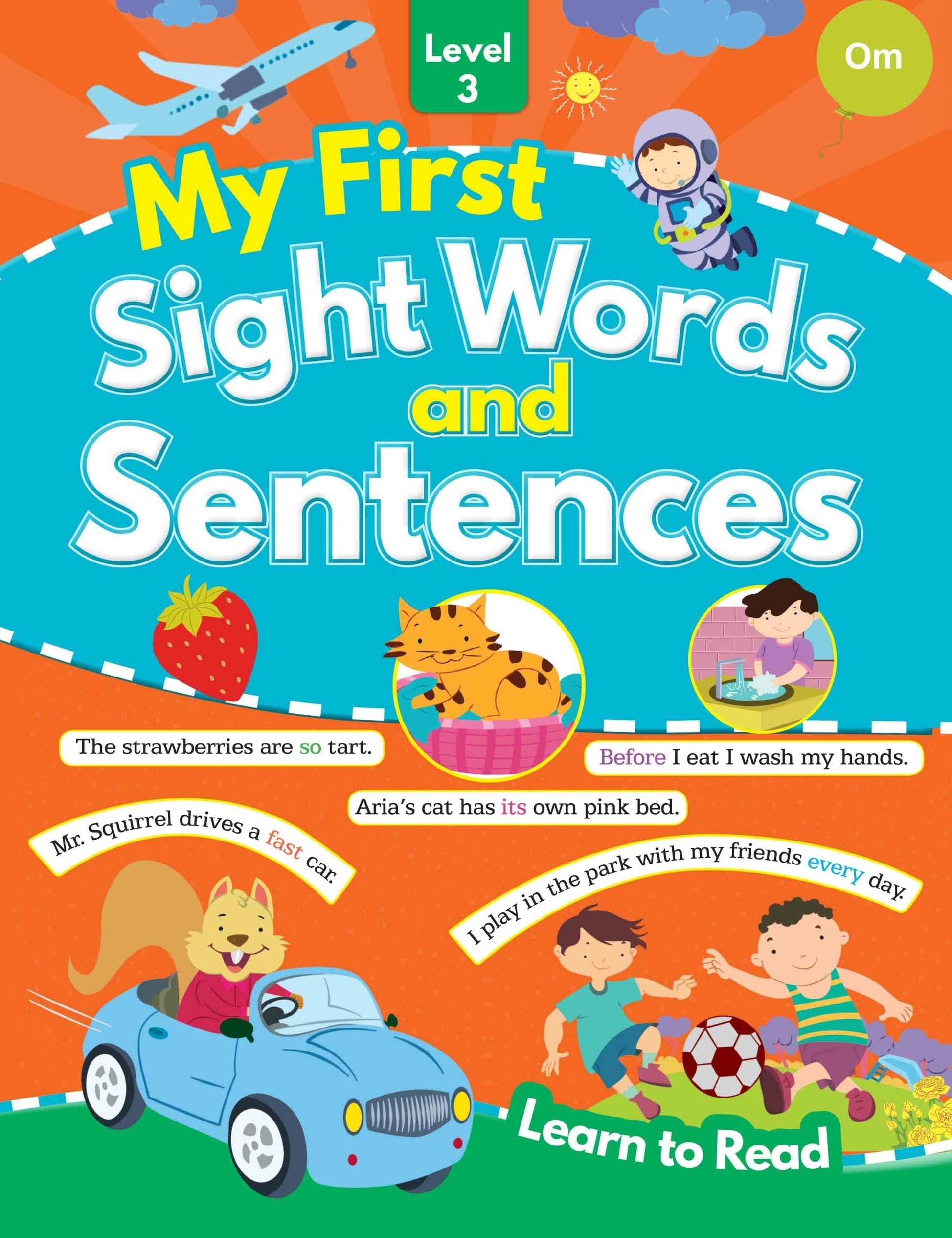 My First Sight Words and Sentences Level 3 - Om Books 