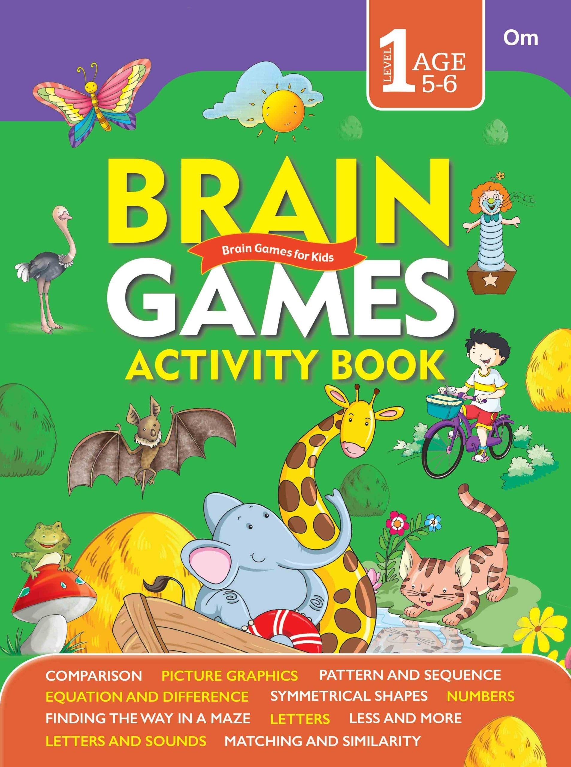 Brain Games Activity Book Level 1_Binder 2 - Om Books