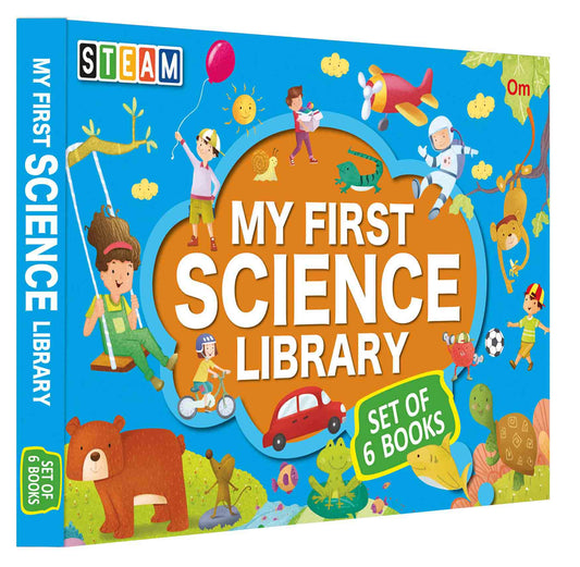 Steam : My First Science Library (Set of 6 Books) - Om Books