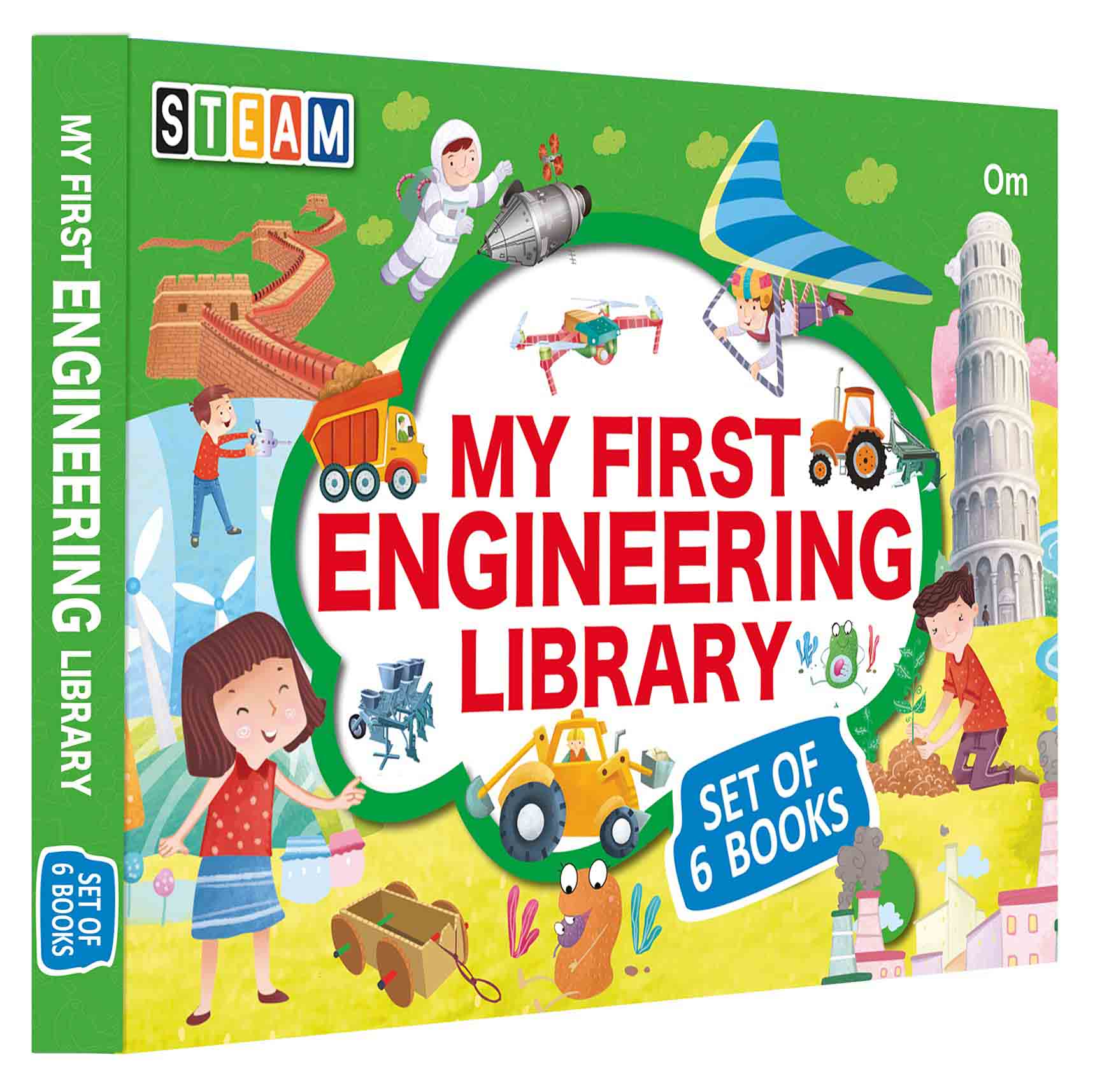 Steam : My First Engineering Library (Set of 6 Books) - Om Books