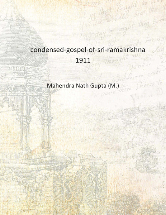 condensed gospel of sri ramakrishna - Gyan Books 