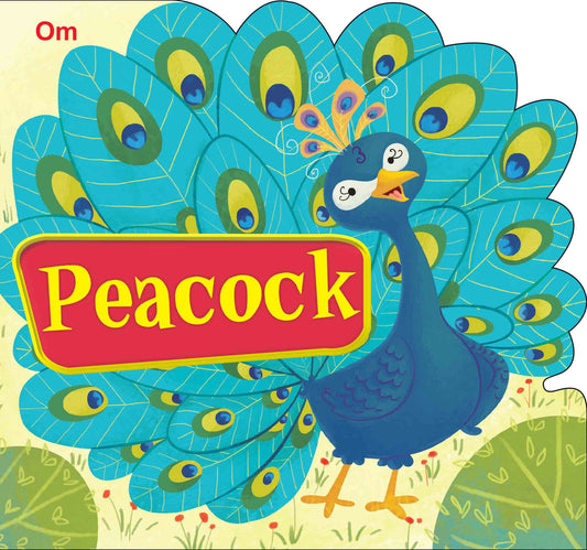 Peacock : Cutout Board Book - Om Books 