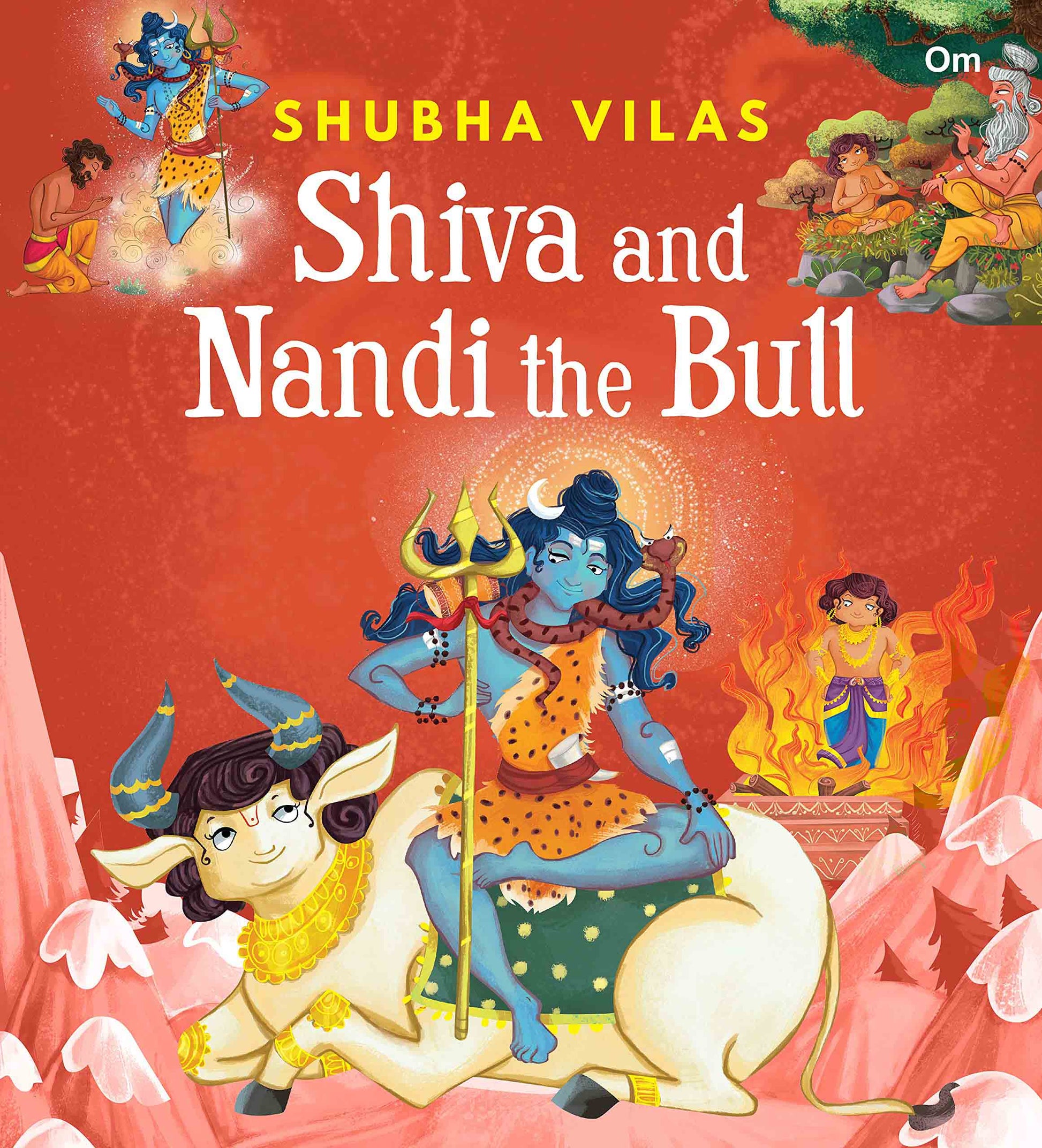 Vehicles of Gods : Shiva and Nandi the Bull - Om Books 