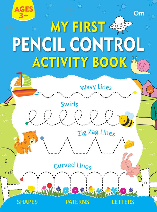 My First Pencil Control Activity Book - Om Books 