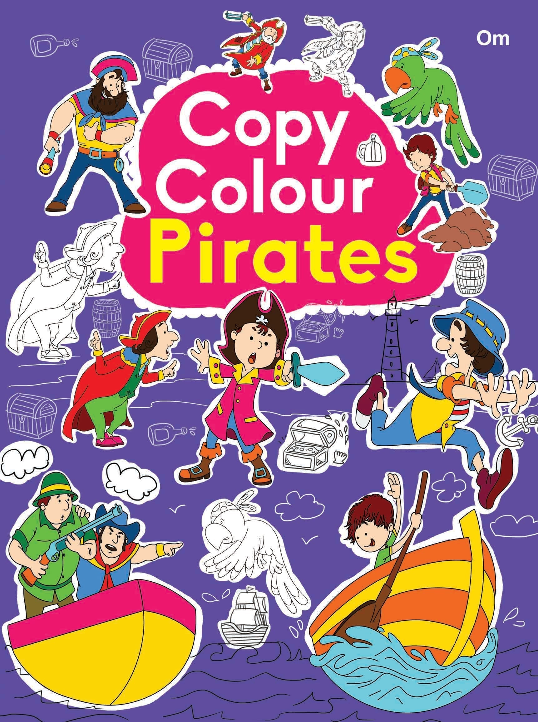 Copy Colour Pirates - Om Books  Grab2Buy Om Books Grab2Buy