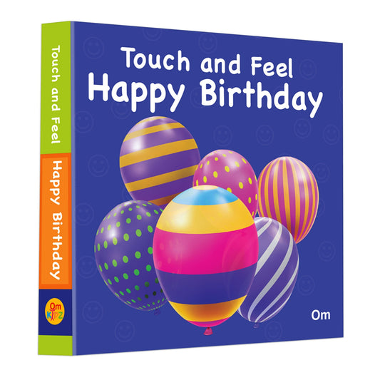 Touch and Feel Happy Birthday - Om Books  Grab2Buy Om Books Grab2Buy