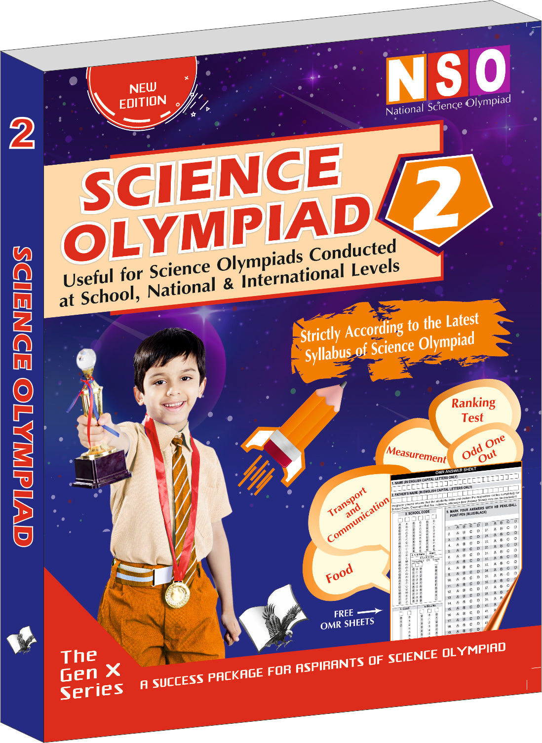 National Science Olympiad - Class 2(With OMR Sheets) by Shikha Gupta