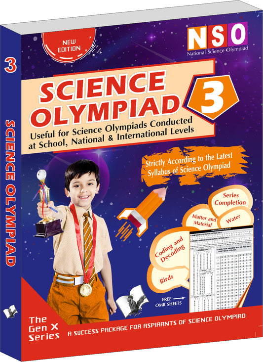 National Science Olympiad - Class 3 (With OMR Sheets) by Shikha Gupta