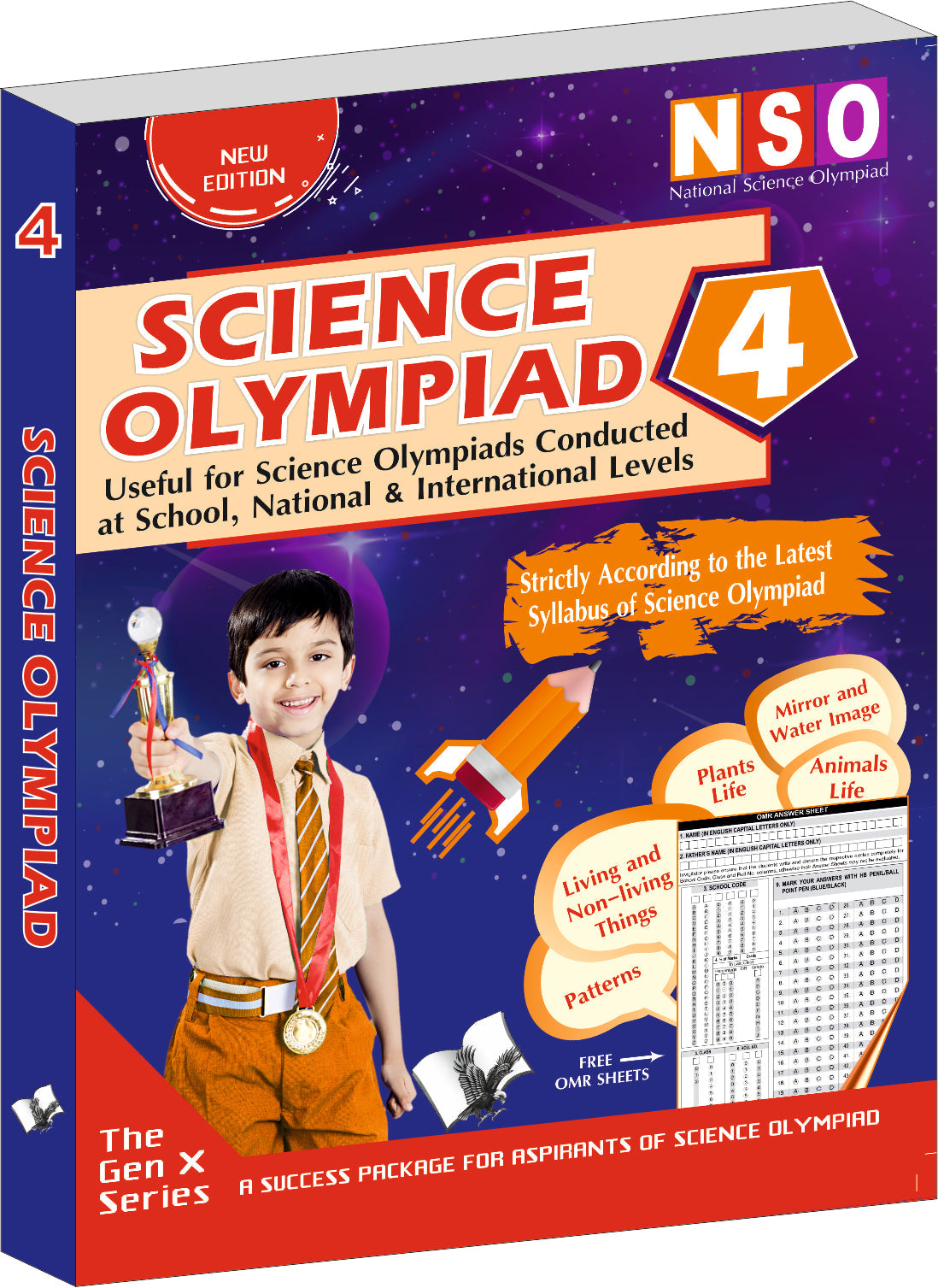 National Science Olympiad - Class 4 (With OMR Sheets) by Shikha Gupta