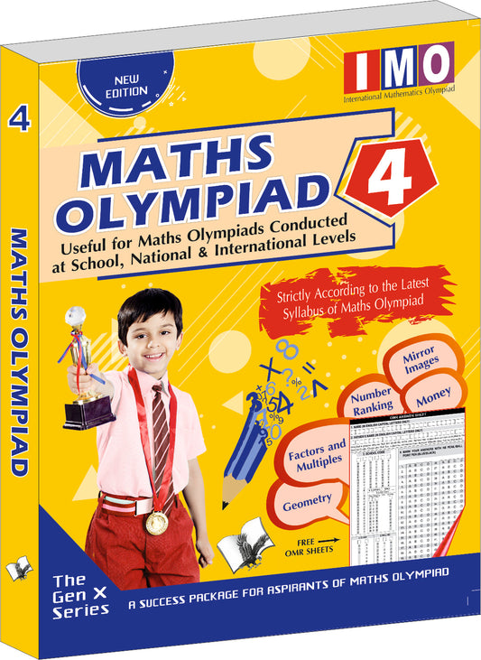 International Maths Olympiad - Class 4 (With OMR Sheets) by Shraddha Singh