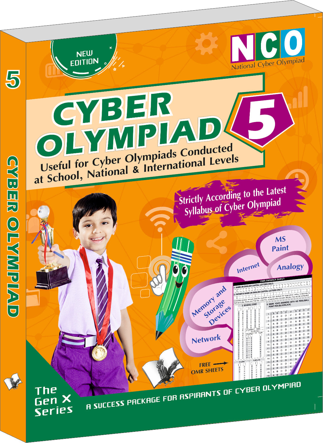 National Cyber Olympiad - Class 5(With OMR Sheets) by Shraddha Singh