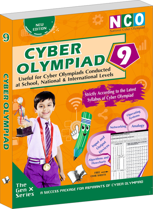 National Cyber Olympiad - Class 9 (With OMR Sheets) by Navneet Mehra