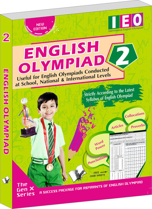 International English Olympiad - Class 2 (With OMR Sheets) by Sahil Gupta